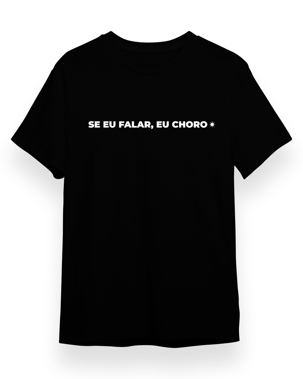 Camiseta Se eu falar eu choro - Lourandes