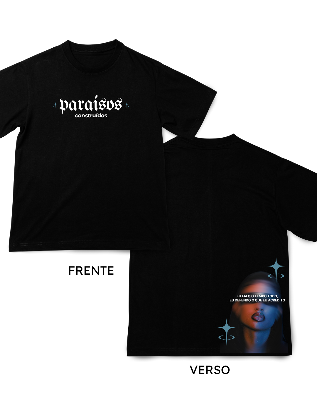 Camiseta Paraísos construídos ver.1 - Lourandes
